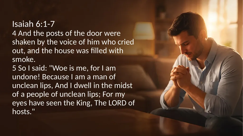 PRAYER – TIME ALONE WITH GOD 1. CONTENT IN HIS - slide 8 of 22
