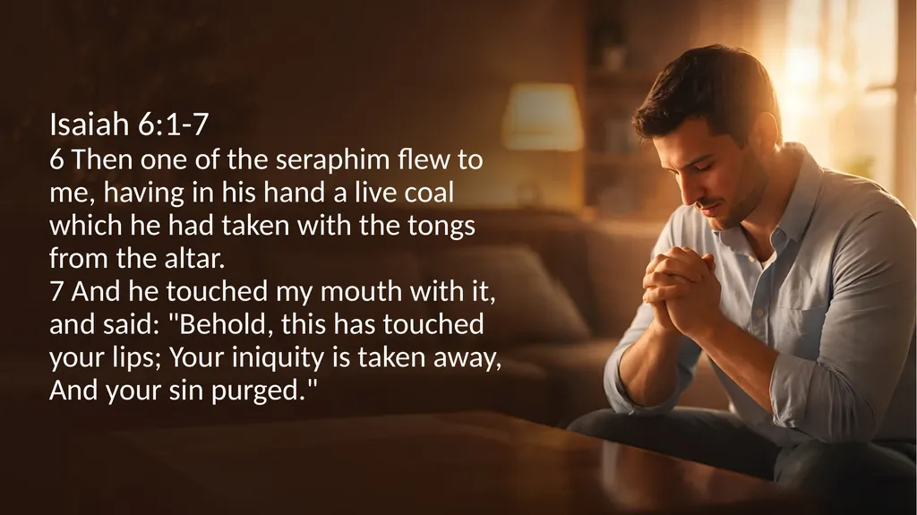 PRAYER – TIME ALONE WITH GOD 1. CONTENT IN HIS - slide 9 of 22