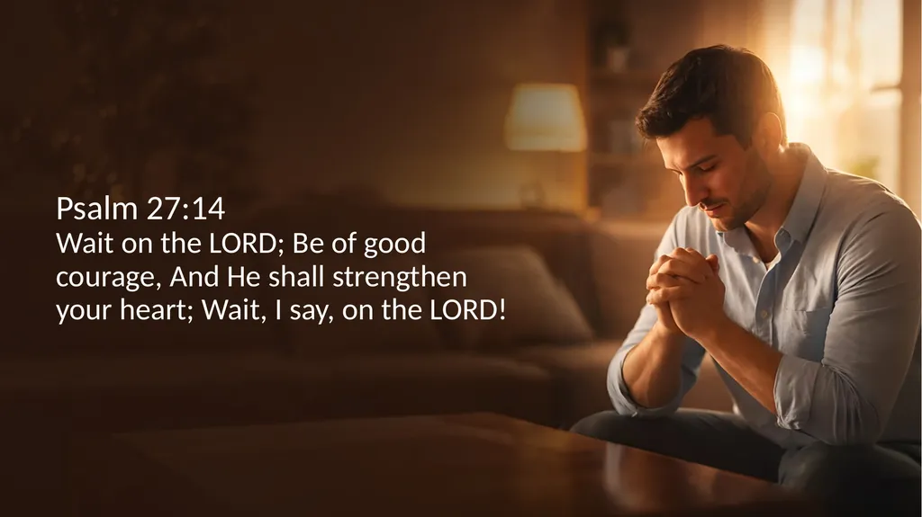 PRAYER – TIME ALONE WITH GOD 1. CONTENT IN HIS - slide 15 of 22