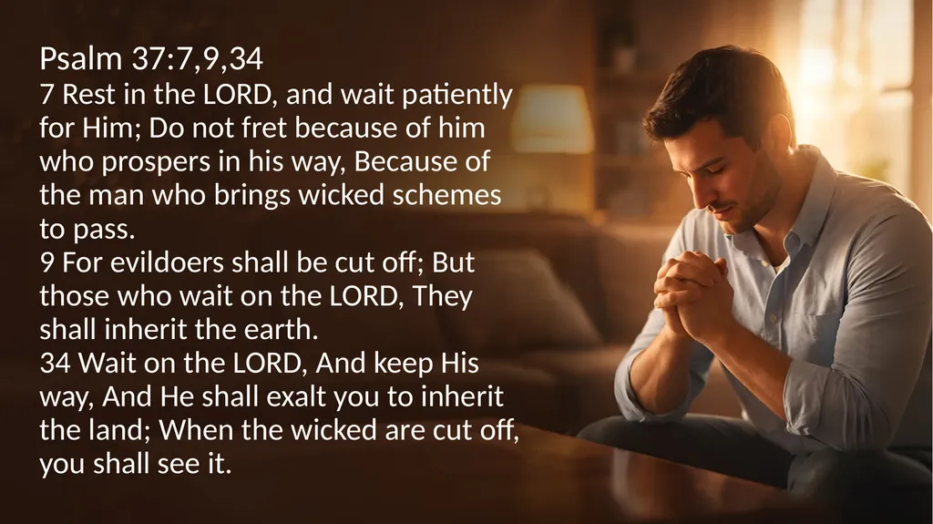PRAYER – TIME ALONE WITH GOD 1. CONTENT IN HIS - slide 16 of 22