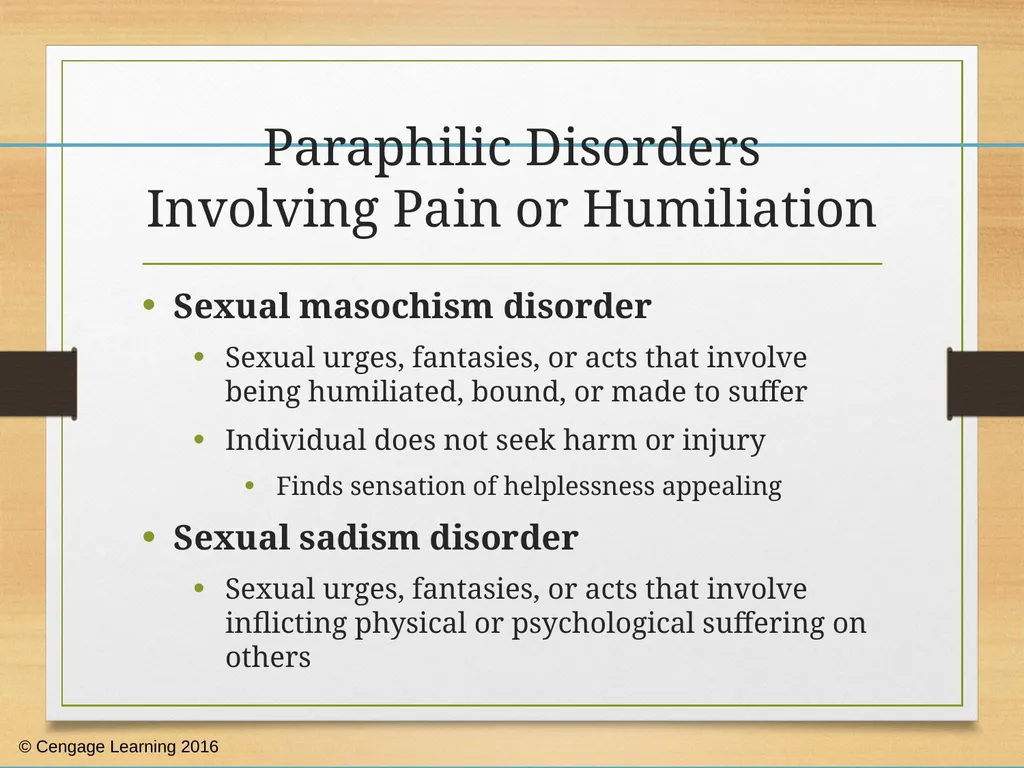 Human Sexuality Sexual Disorders: Dysfunction, - slide 34 of 48