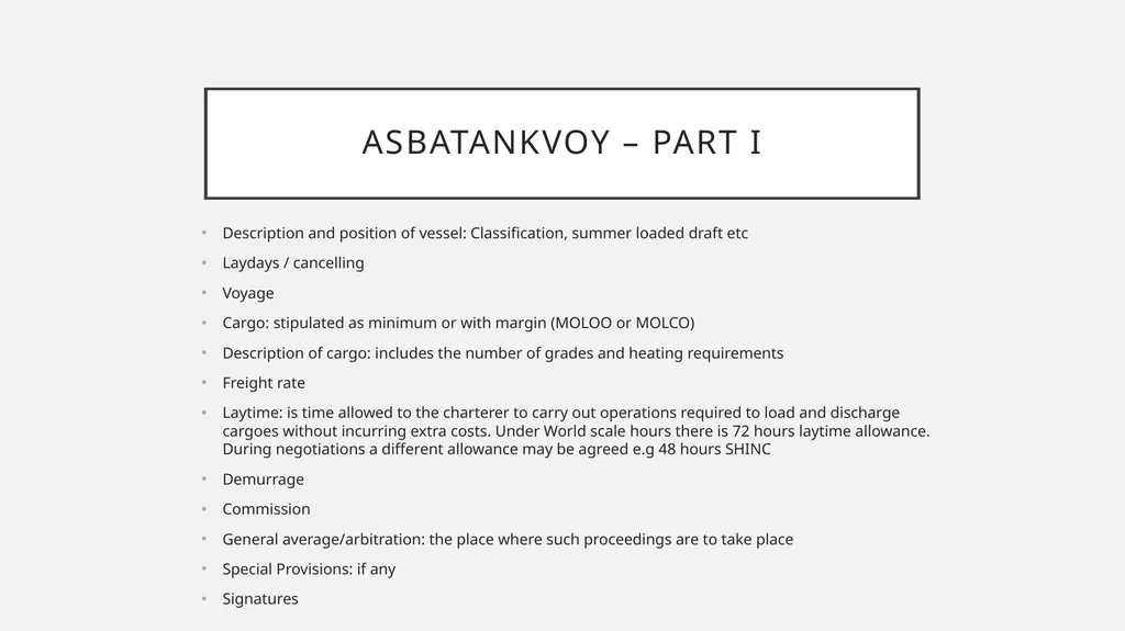 Wet chartering Associate Professor Dionysios - slide 30 of 49