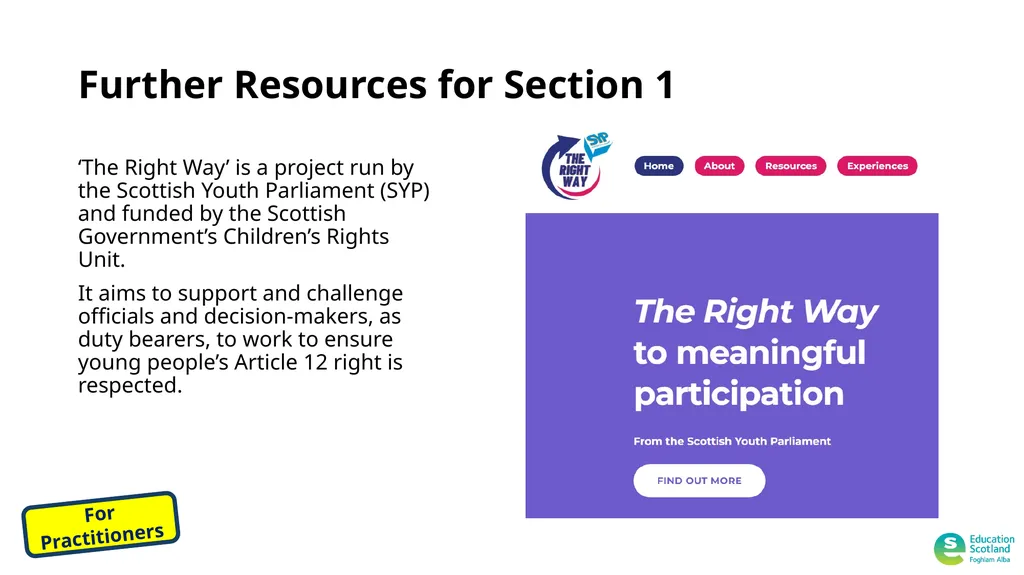 A youth voice and participation resource pack for - slide 19 of 49