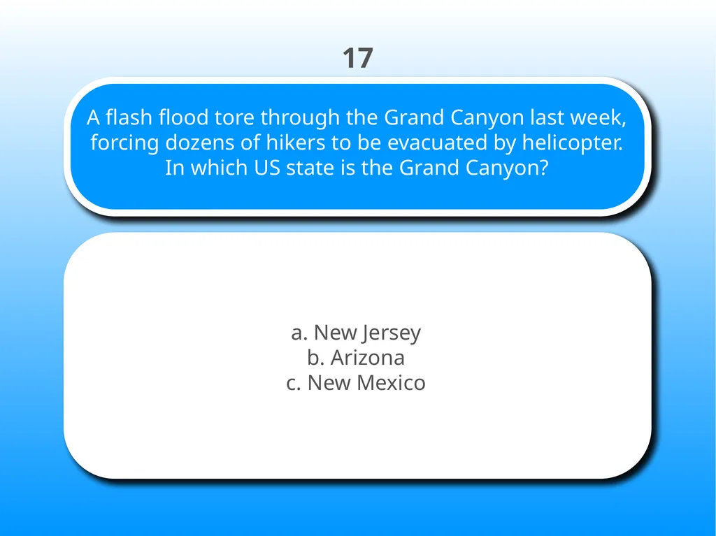 06/03/17 Weekly Quiz Current Events 07 September - slide 18 of 43