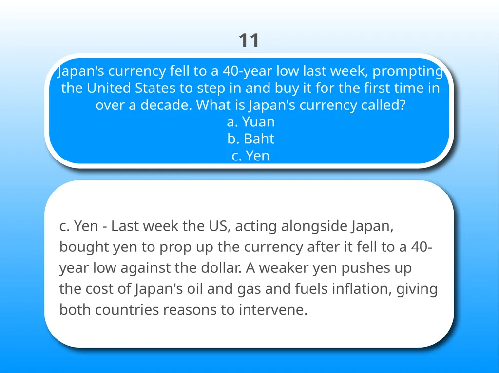 06/03/17 Weekly Quiz Current Events 07 September - slide 33 of 43