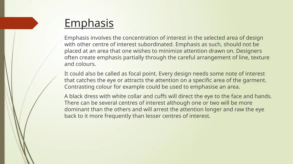 Apparel designing and modern pattern development - slide 17 of 41