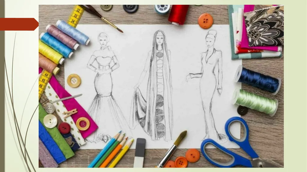 Apparel designing and modern pattern development - slide 2 of 41