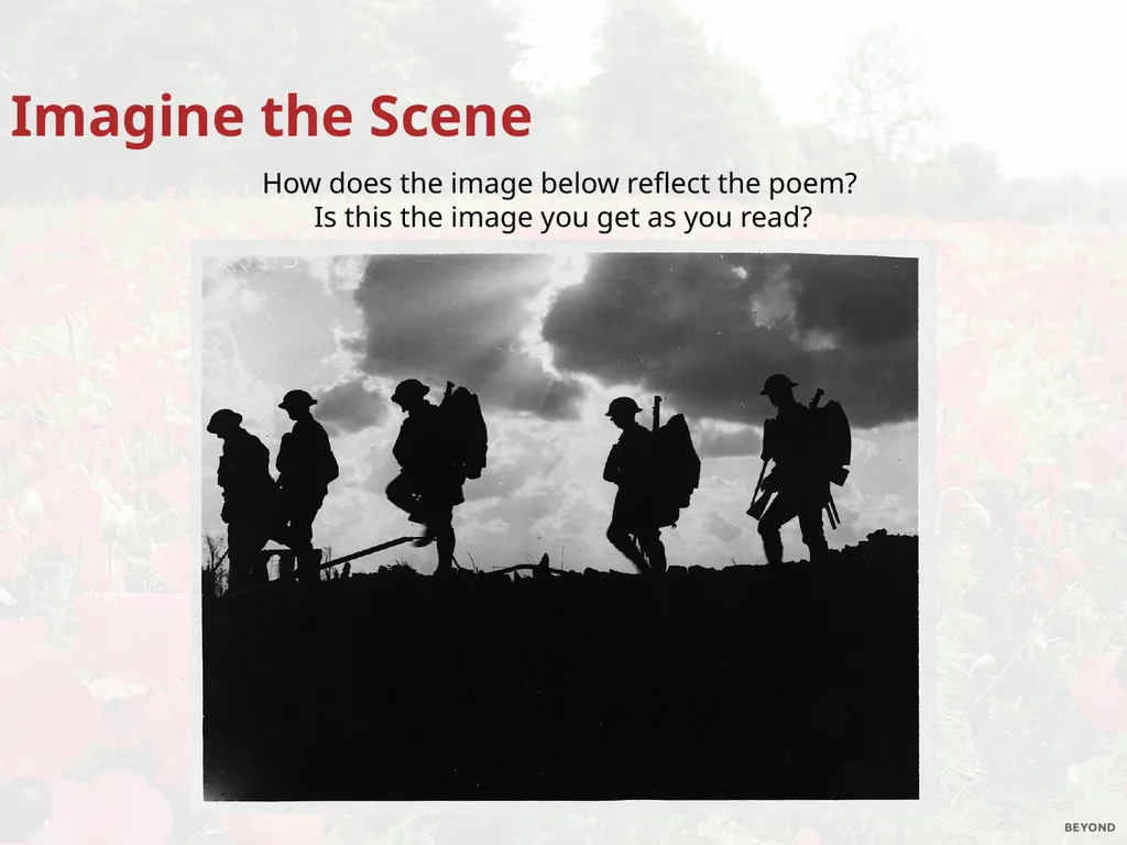 Wilfred Owen ‘Dulce et Decorum Est’ Photos - slide 10 of 17