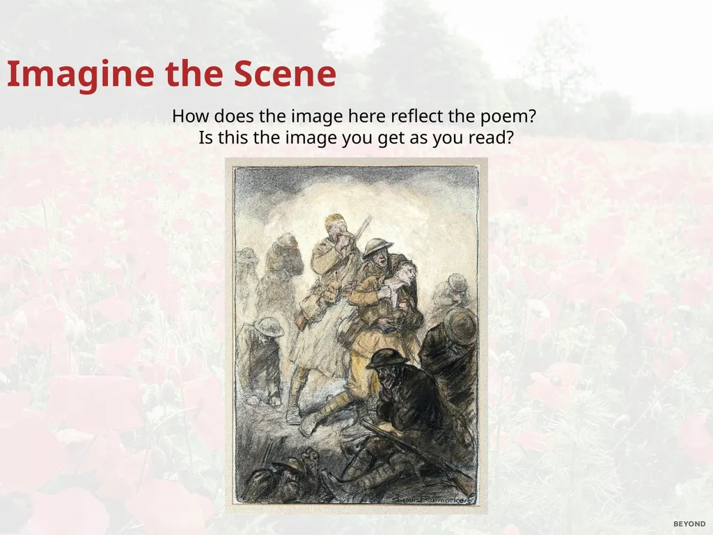 Wilfred Owen ‘Dulce et Decorum Est’ Photos - slide 14 of 17