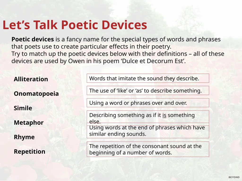 Wilfred Owen ‘Dulce et Decorum Est’ Photos - slide 5 of 17