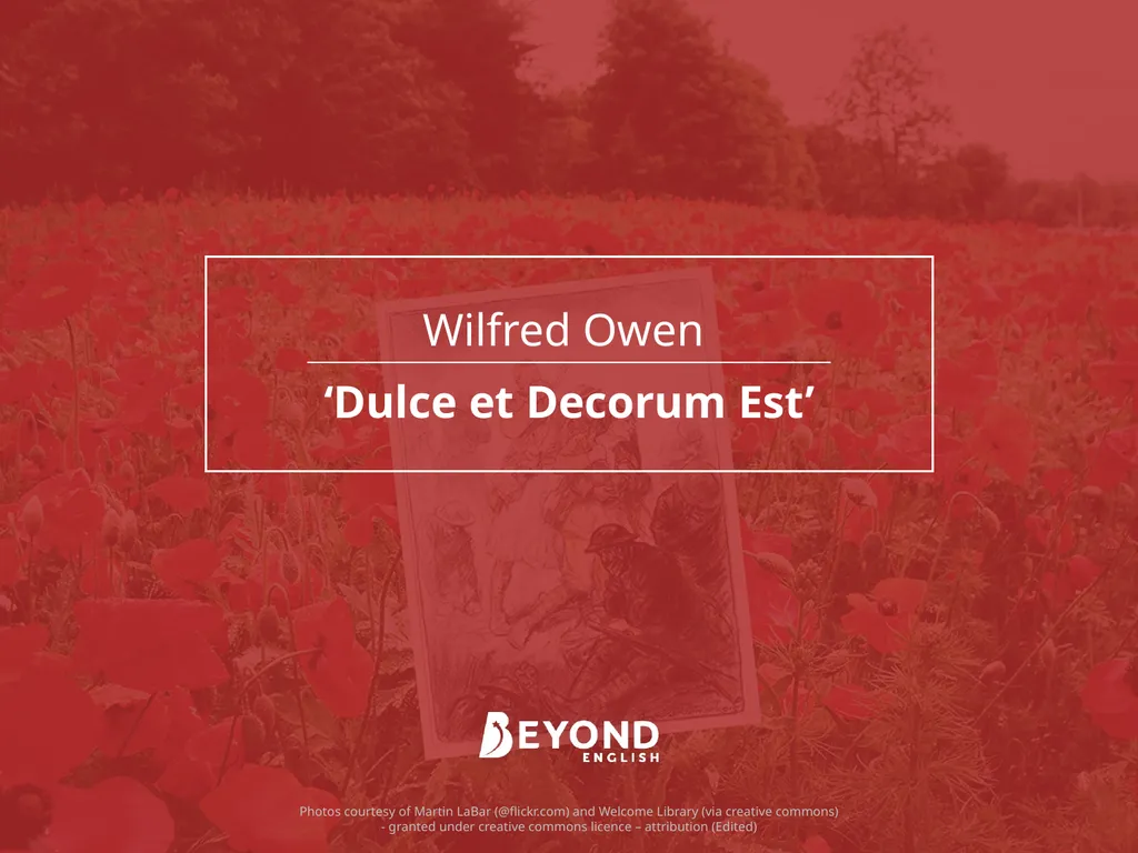 Wilfred Owen ‘Dulce et Decorum Est’ Photos - slide 1 of 17