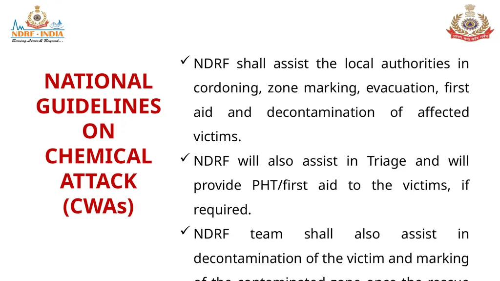 STANDARD OPERATING PROCEDURE (SOP) FOR CBRN - slide 16 of 69
