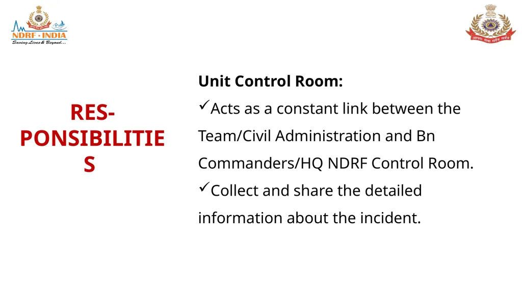 STANDARD OPERATING PROCEDURE (SOP) FOR CBRN - slide 24 of 69