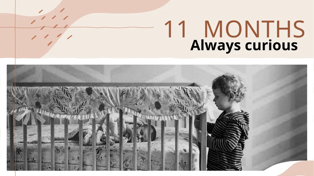ADRIEN KING Baby photo album 1 MONTH Born January - slide 12 of 13