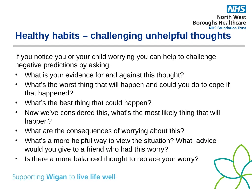 Supporting your child’s mental health and - slide 29 of 39