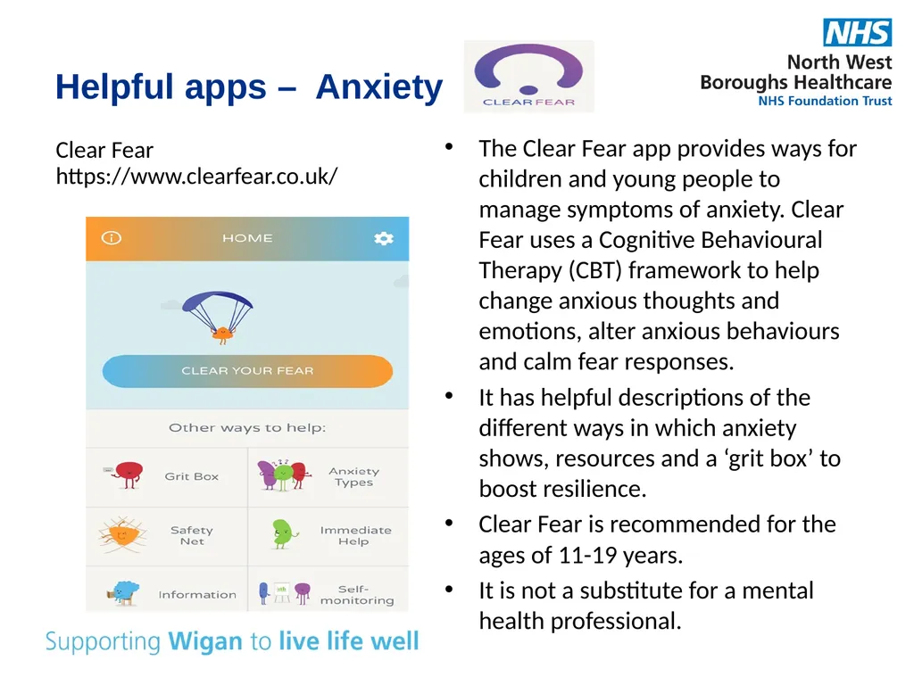 Supporting your child’s mental health and - slide 35 of 39