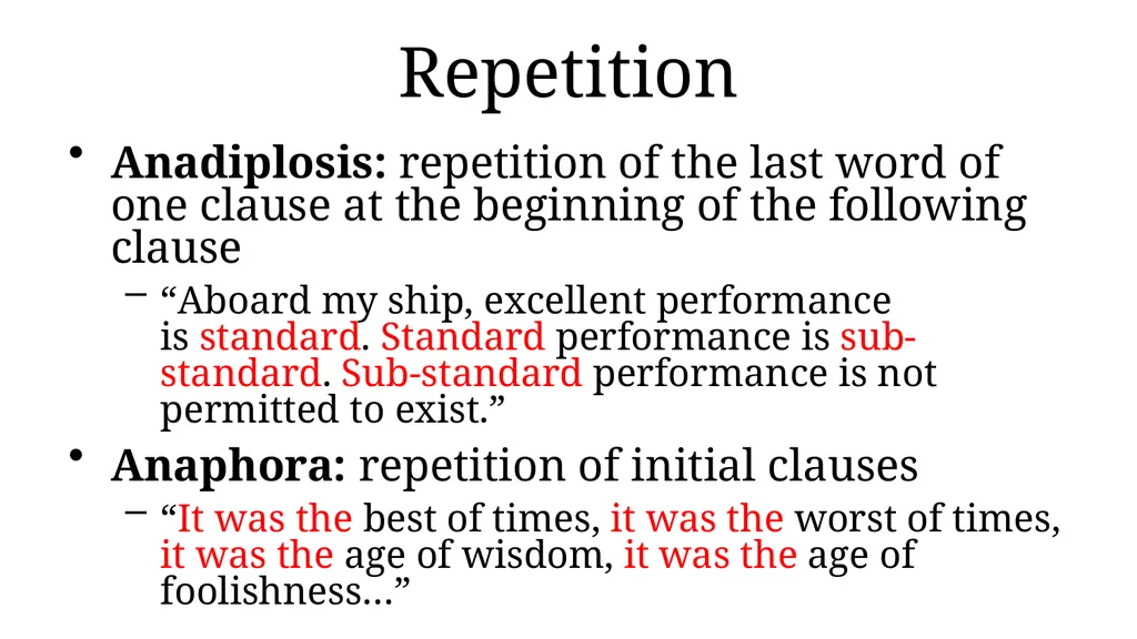 AP English Literature & Composition Rhetorical - slide 12 of 26