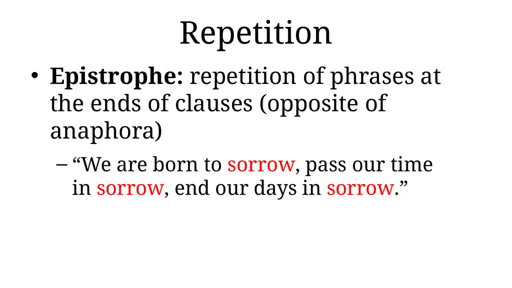 AP English Literature & Composition Rhetorical - slide 13 of 26