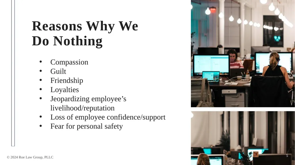 Reasonable Suspicion Workplace Manager Training 60 - slide 5 of 34