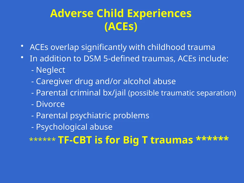 Trauma-Focused Cognitive-Behavioral Therapy - slide 8 of 195