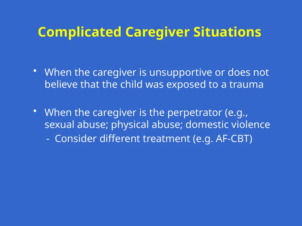 Trauma-Focused Cognitive-Behavioral Therapy - slide 65 of 195