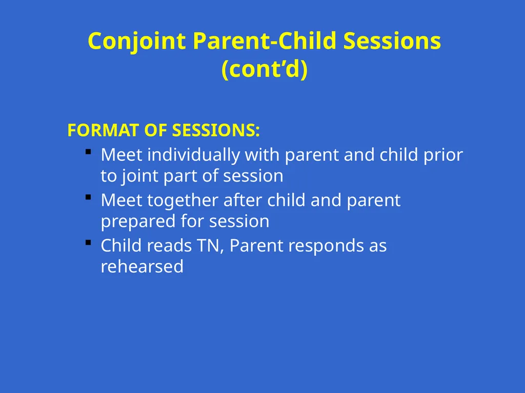 Trauma-Focused Cognitive-Behavioral Therapy - slide 172 of 195