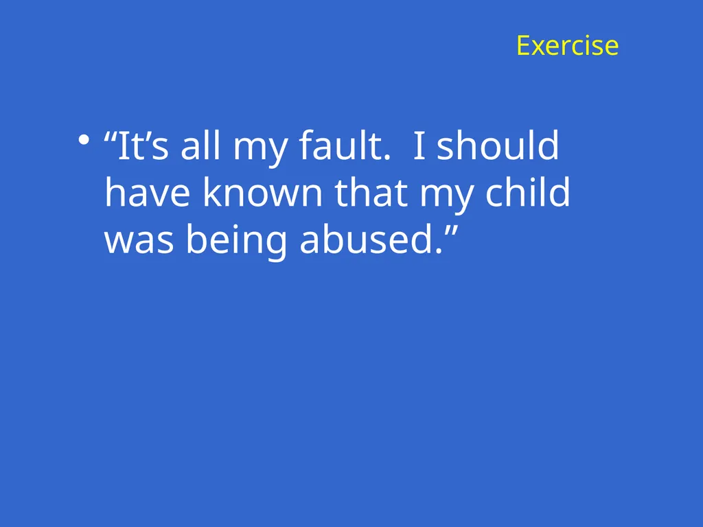 Trauma-Focused Cognitive-Behavioral Therapy - slide 164 of 195