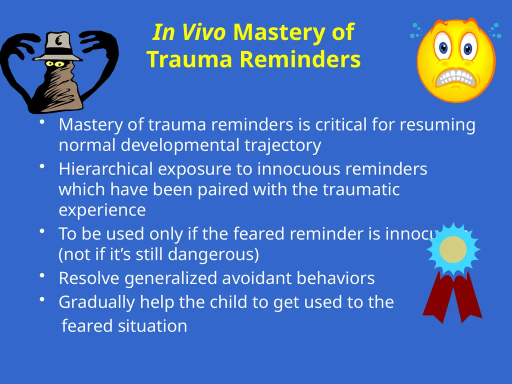 Trauma-Focused Cognitive-Behavioral Therapy - slide 178 of 195