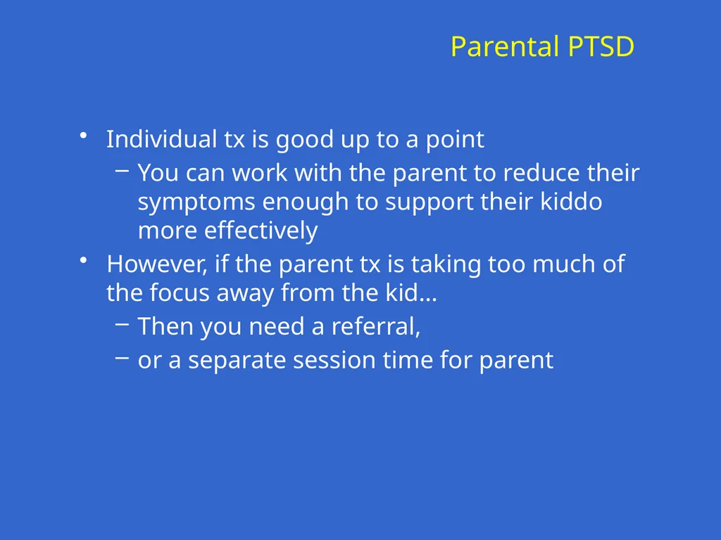 Trauma-Focused Cognitive-Behavioral Therapy - slide 165 of 195