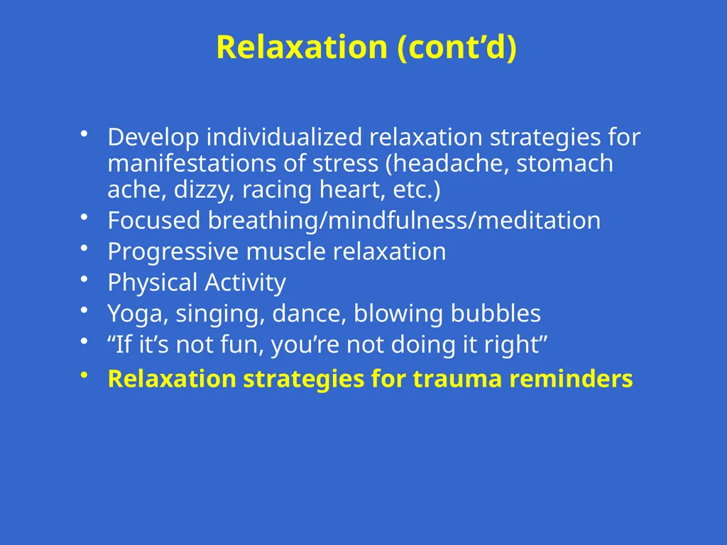 Trauma-Focused Cognitive-Behavioral Therapy - slide 84 of 195