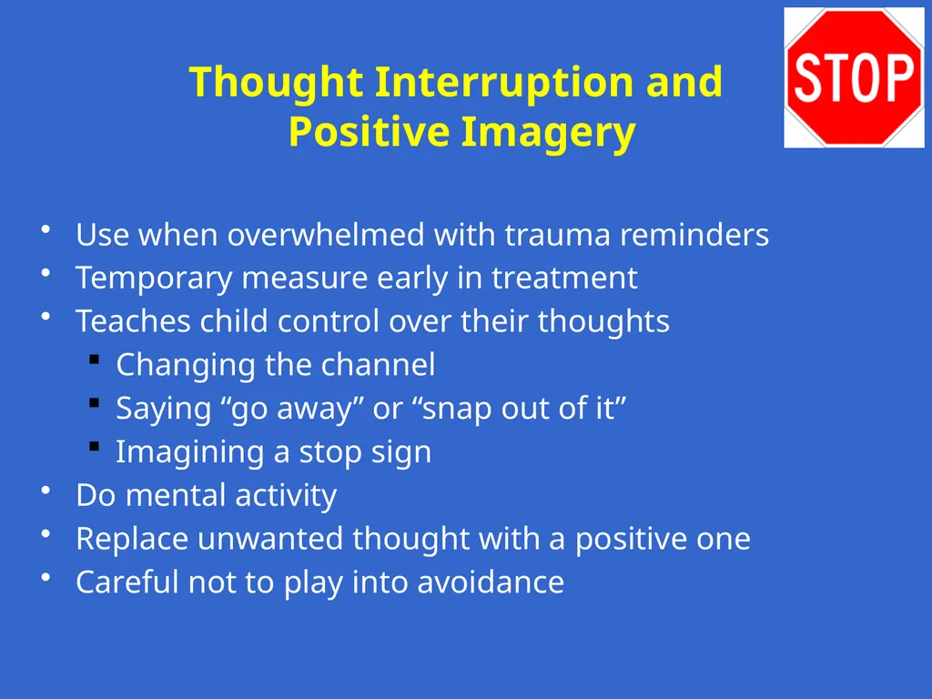 Trauma-Focused Cognitive-Behavioral Therapy - slide 119 of 195