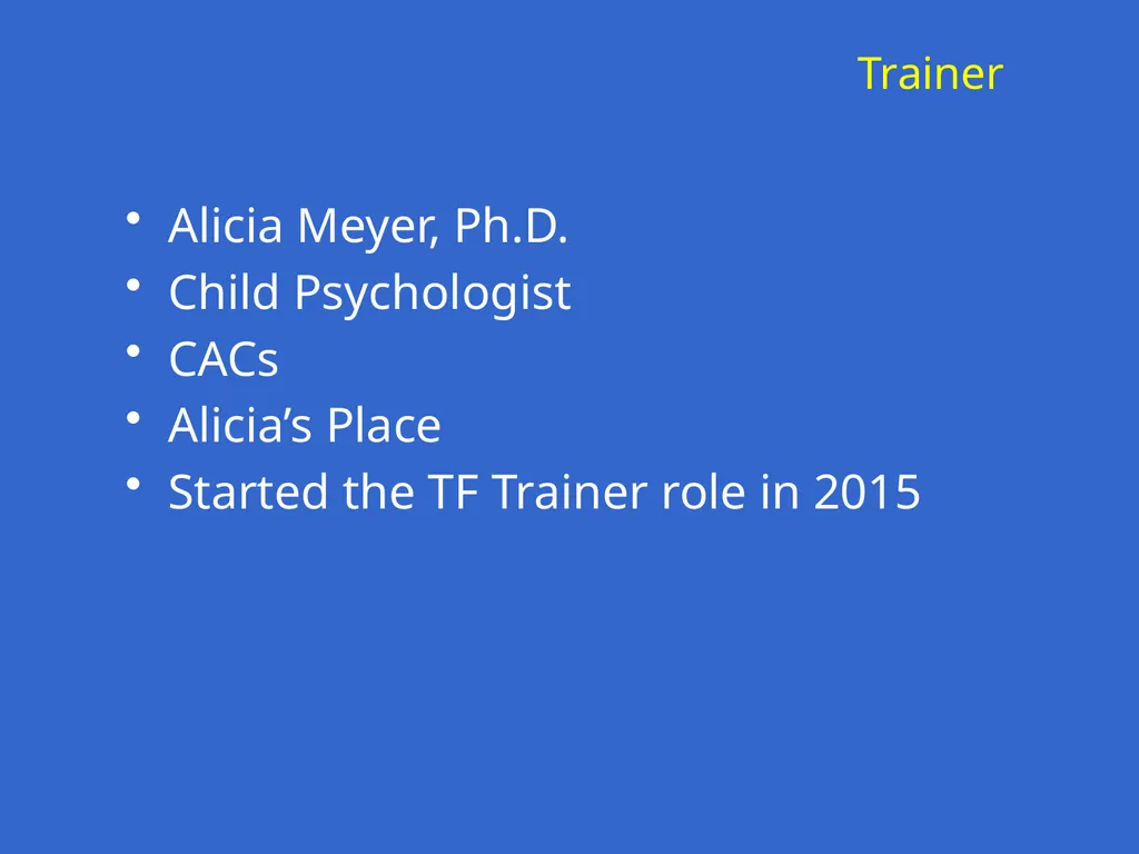 Trauma-Focused Cognitive-Behavioral Therapy - slide 3 of 195