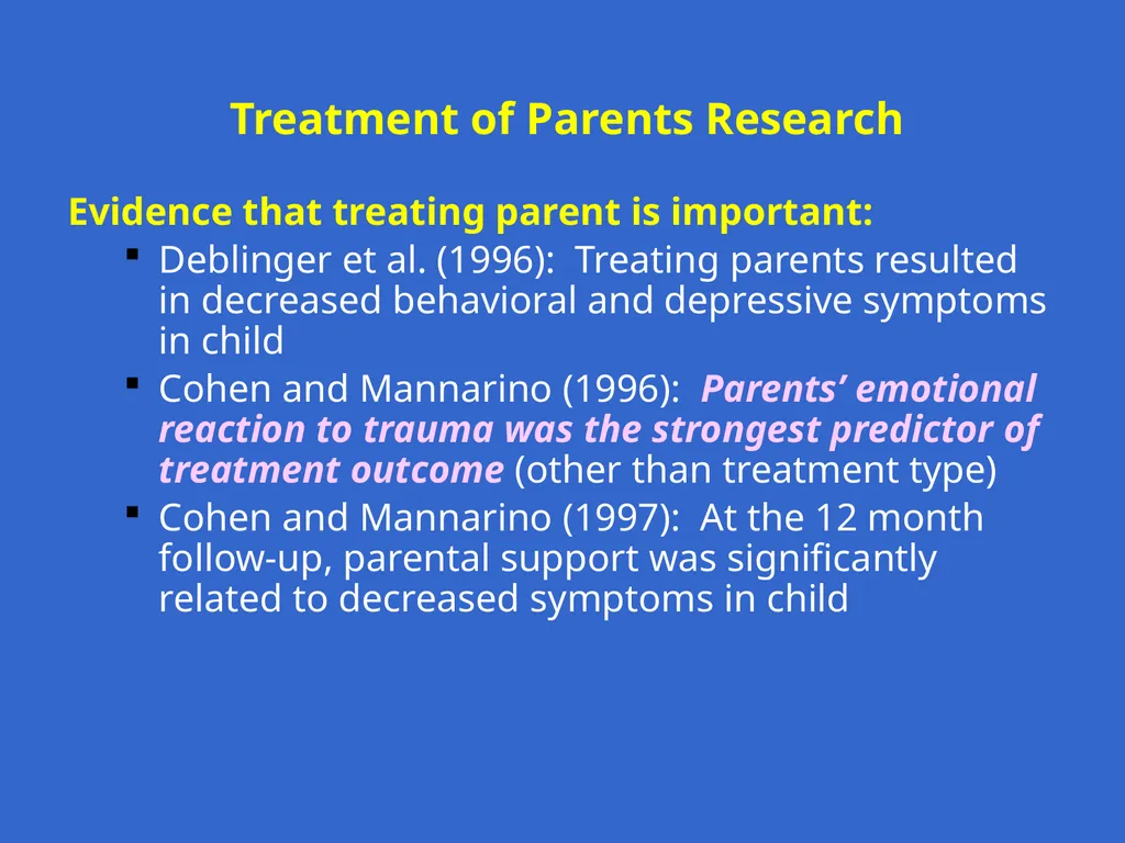 Trauma-Focused Cognitive-Behavioral Therapy - slide 64 of 195