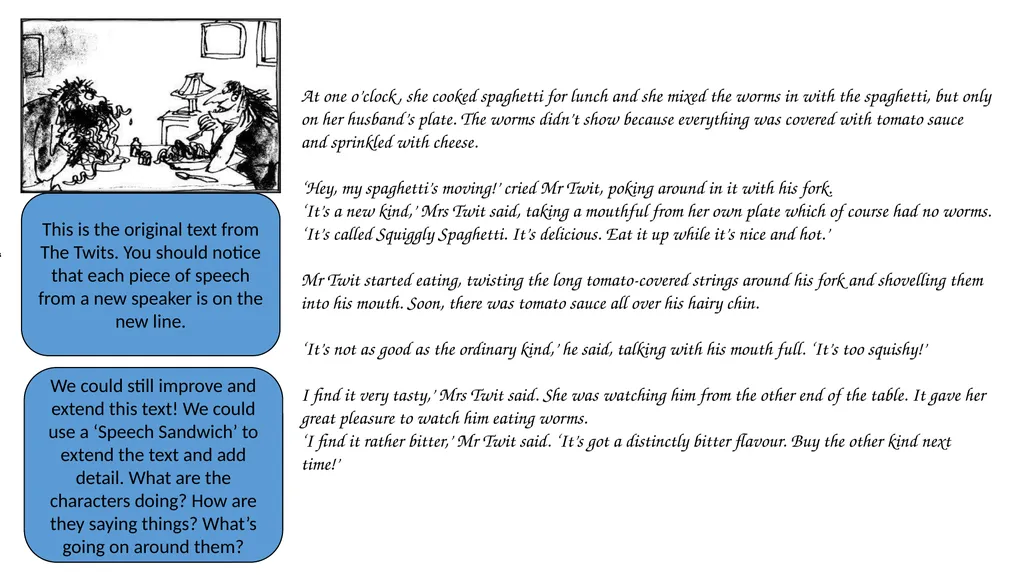 What do we already know about the text? Who is - slide 20 of 30