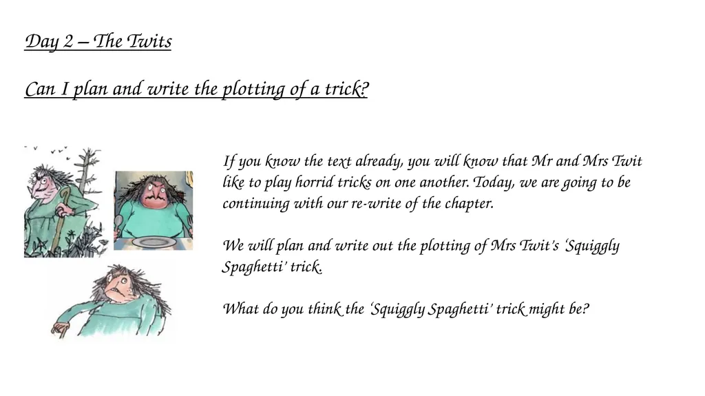What do we already know about the text? Who is - slide 8 of 30