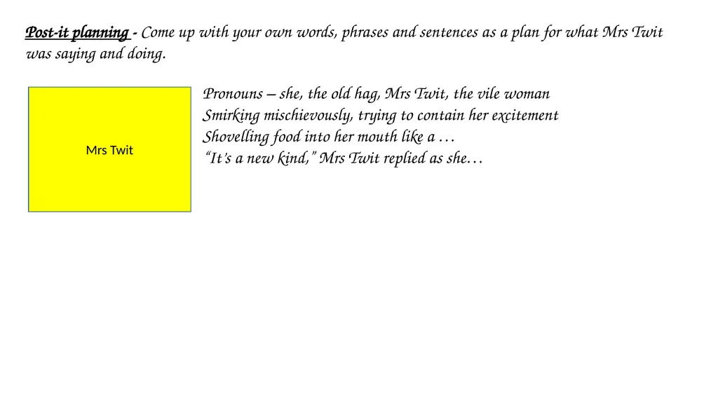 What do we already know about the text? Who is - slide 17 of 30