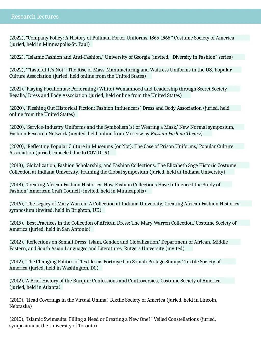 Dr. Heather Marie Akou Associate Professor of - slide 5 of 12