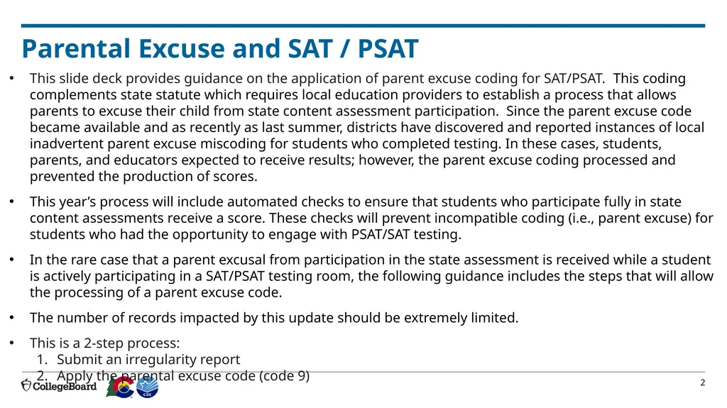 Spring 2025 Digital SAT and PSAT Testing Parental - slide 2 of 23