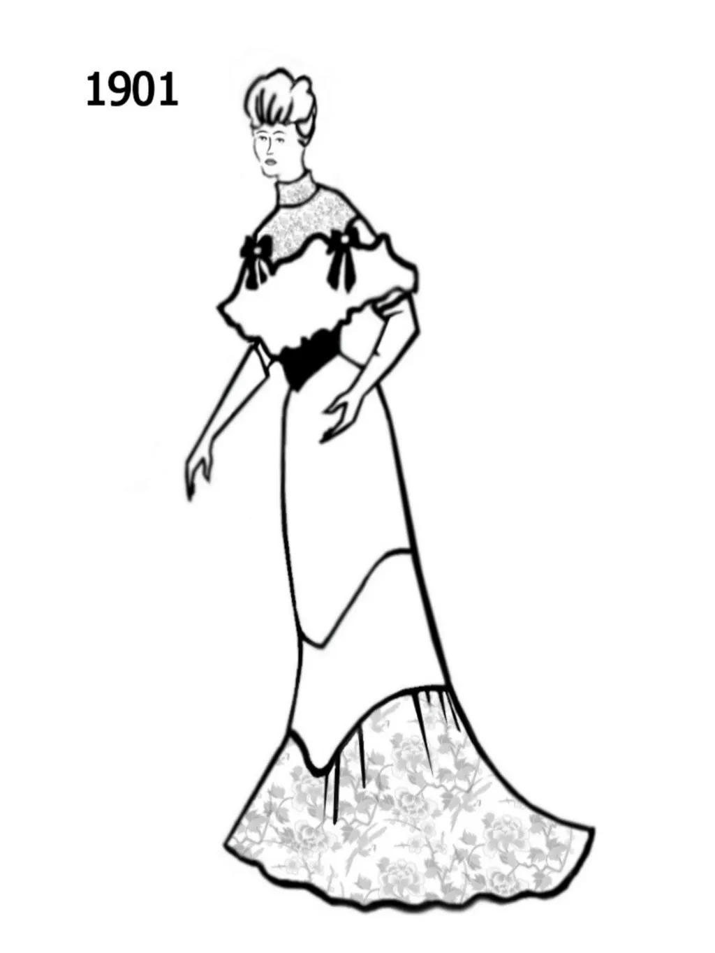 Fashion History Design Sketches From: - slide 2 of 8
