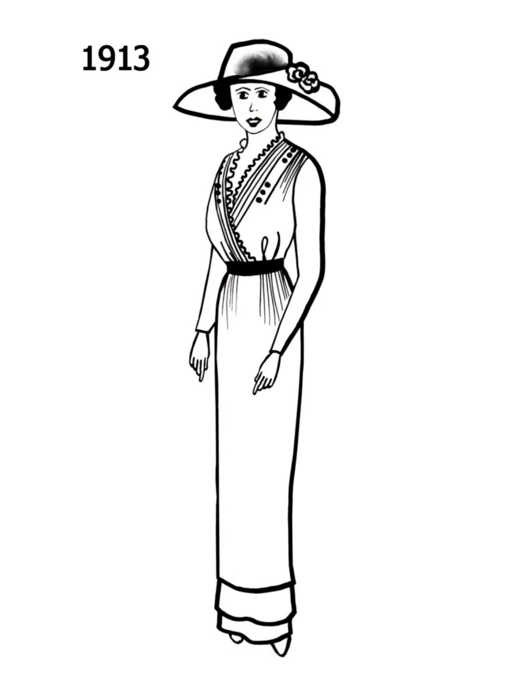 Fashion History Design Sketches From: - slide 3 of 8