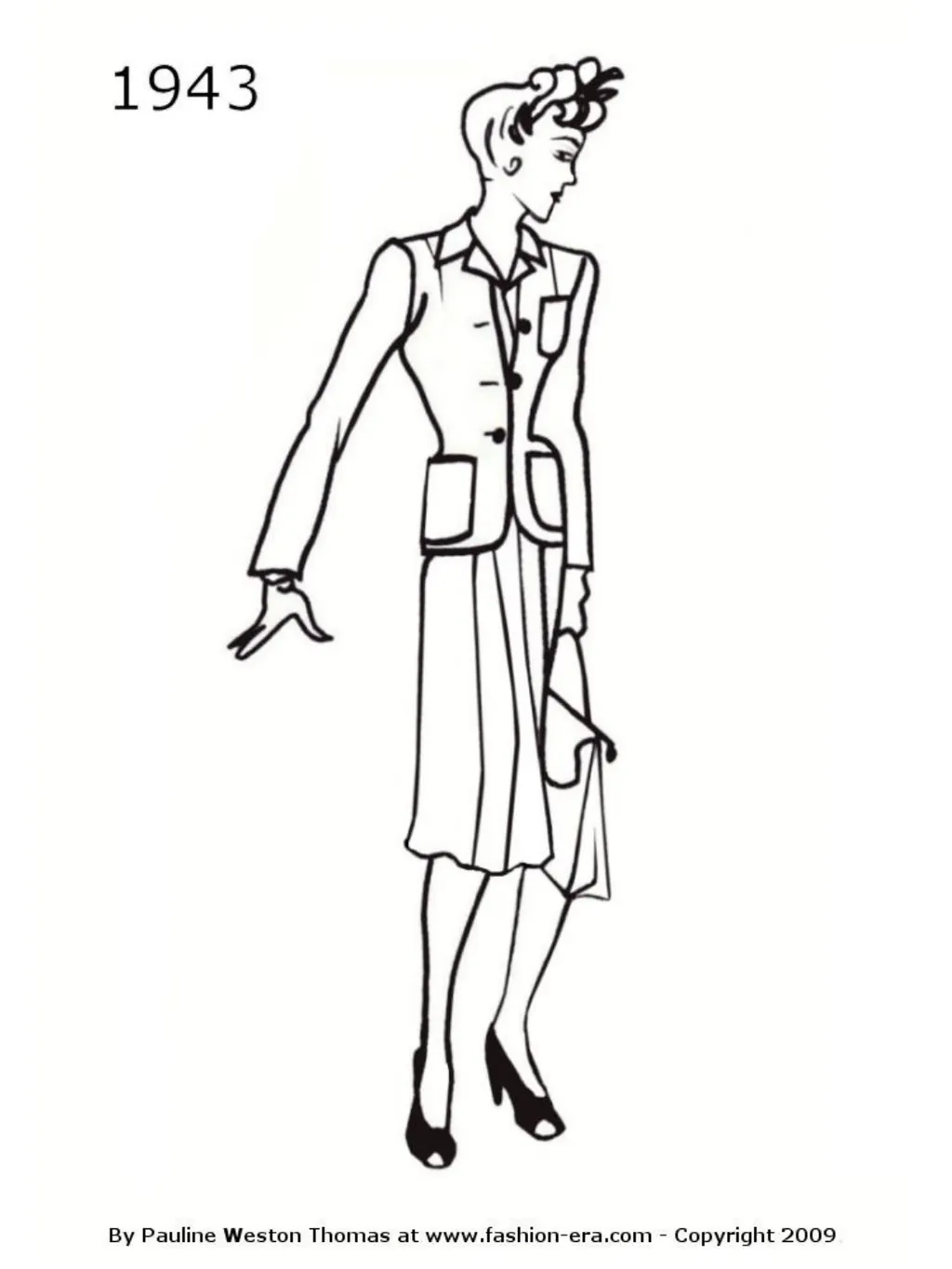 Fashion History Design Sketches From: - slide 6 of 8