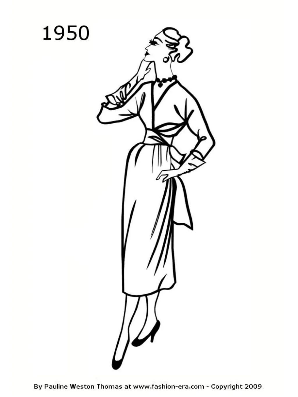 Fashion History Design Sketches From: - slide 8 of 8