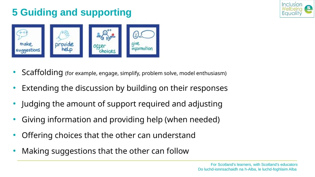 Inclusion Wellbeing & Equalities Professional - slide 17 of 25