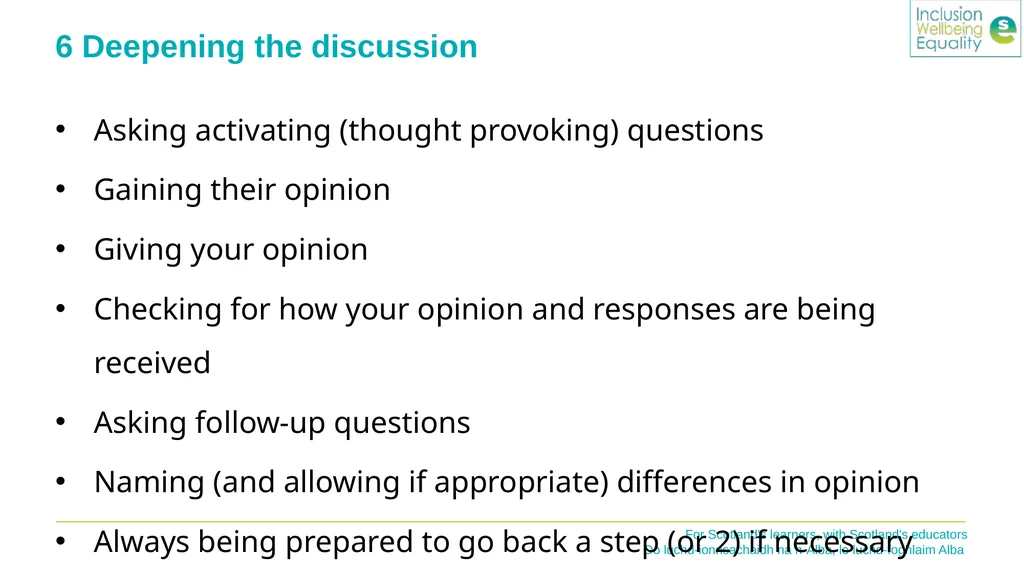 Inclusion Wellbeing & Equalities Professional - slide 18 of 25