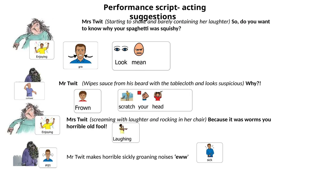 Now is… The Twits- Squiggly Spaghetti Click here - slide 6 of 9