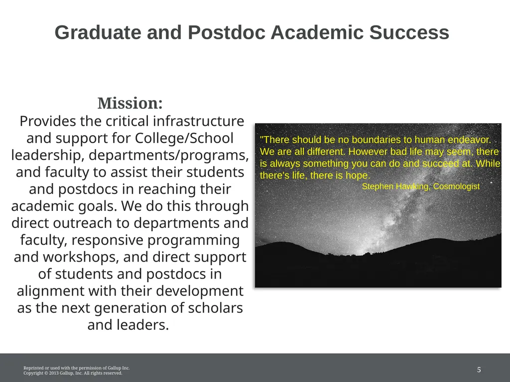 START WITH TALENT; FINISH WITH STRENGTH Unleash - slide 5 of 21