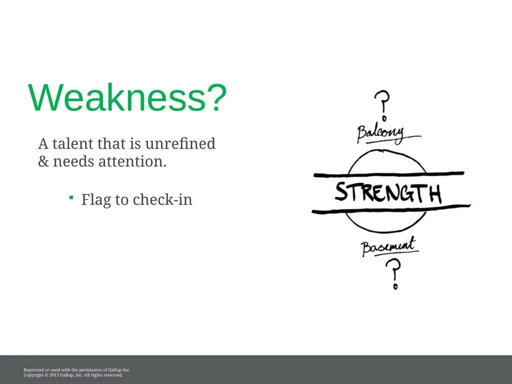 START WITH TALENT; FINISH WITH STRENGTH Unleash - slide 16 of 21
