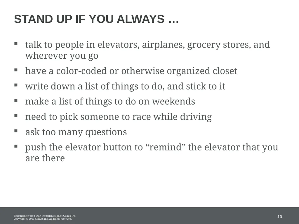 START WITH TALENT; FINISH WITH STRENGTH Unleash - slide 10 of 21