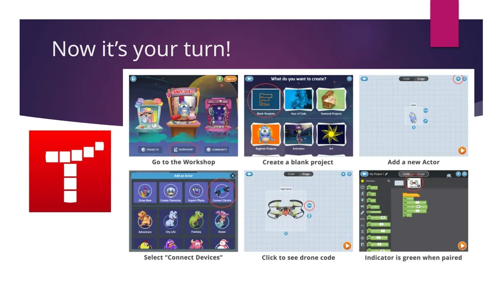 Coding and Droning Woodland elementary Teachers in - slide 29 of 29