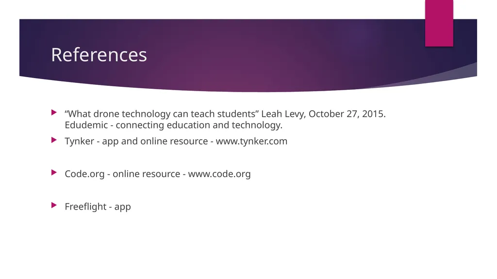 Coding and Droning Woodland elementary Teachers in - slide 28 of 29
